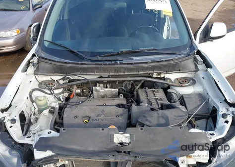 2010 Mitsubishi Outlander Es из США, поврежденный, VIN JA4AS2AW6AZ018166